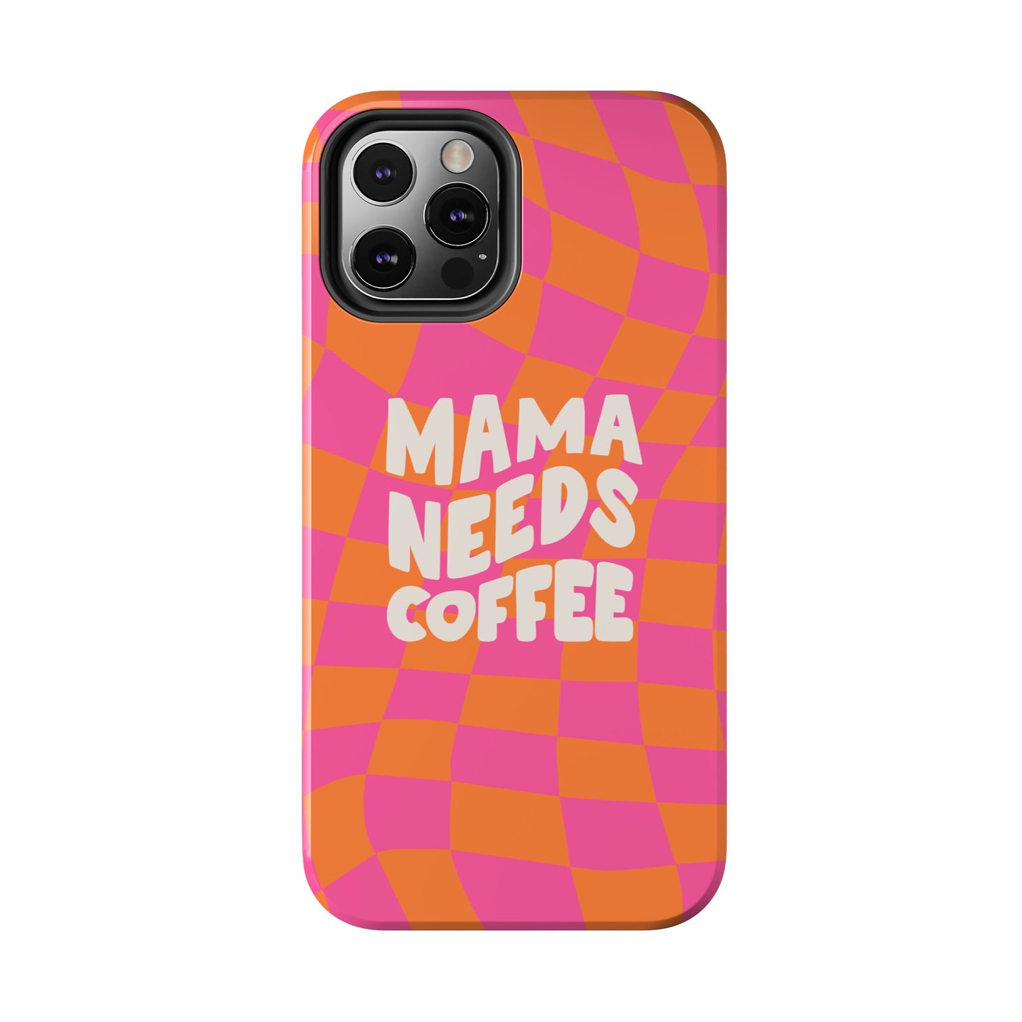 Fundas resistentes para teléfono "Mamá necesita café"