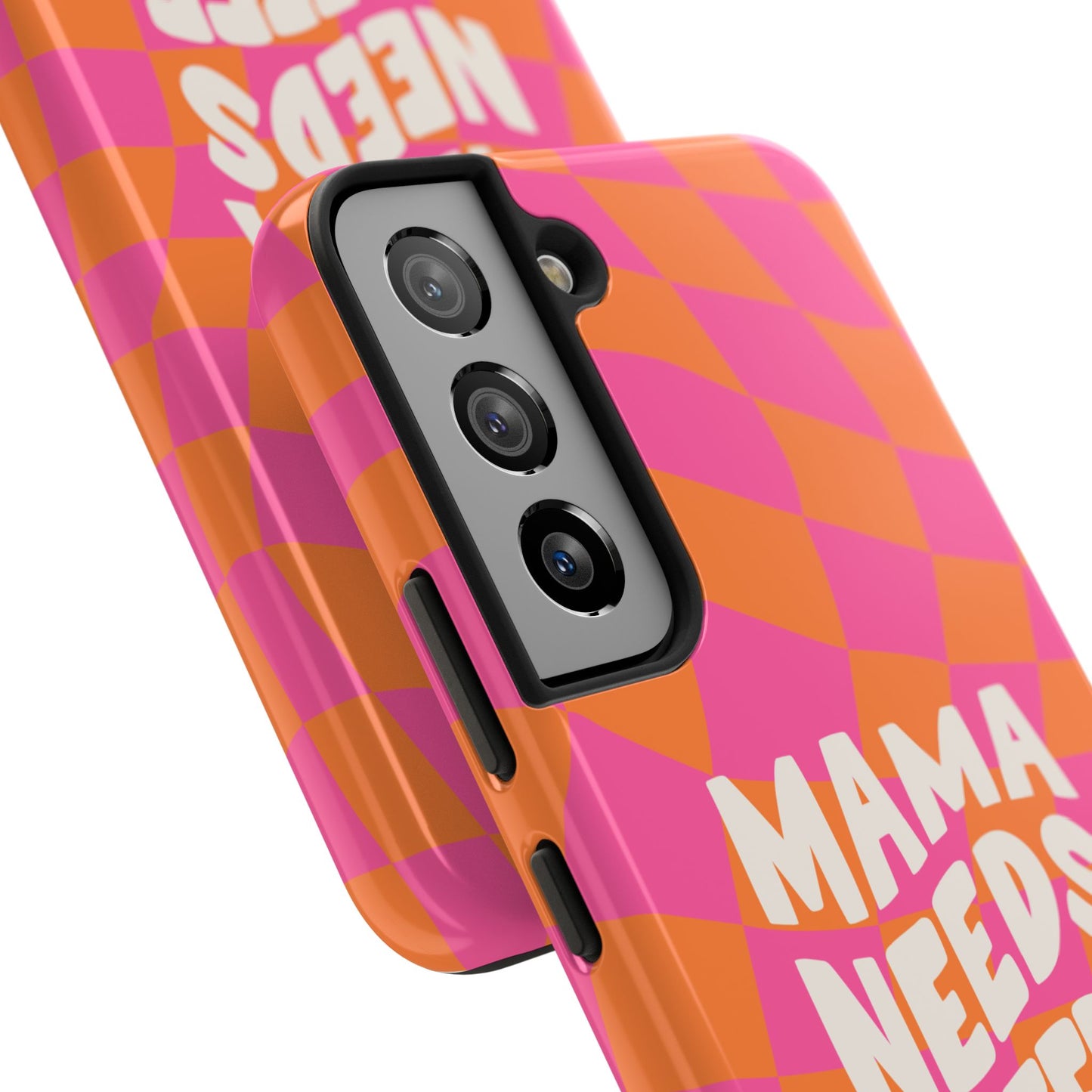 Fundas resistentes para teléfono "Mamá necesita café"