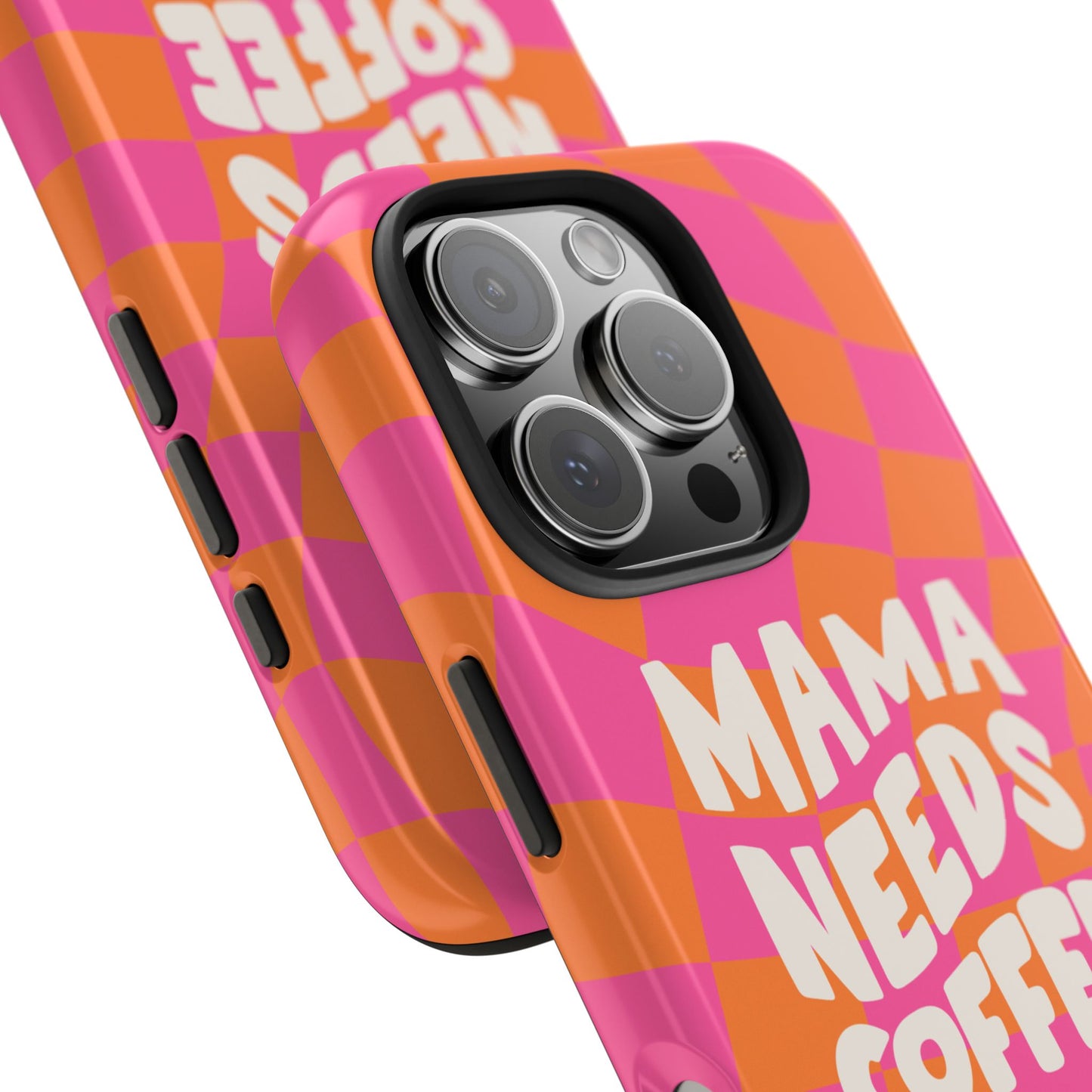Fundas resistentes para teléfono "Mamá necesita café"