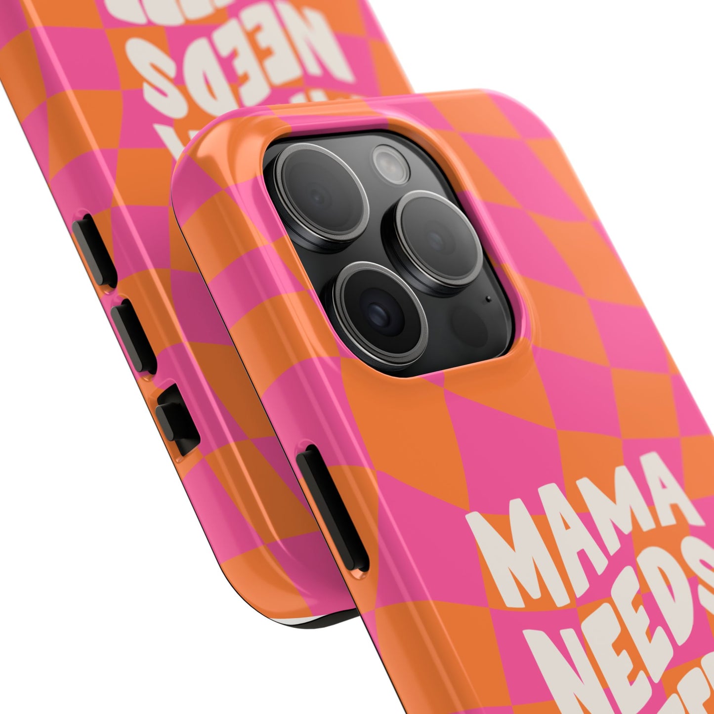 Fundas resistentes para teléfono "Mamá necesita café"