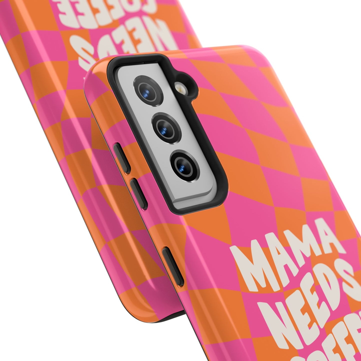 Fundas resistentes para teléfono "Mamá necesita café"