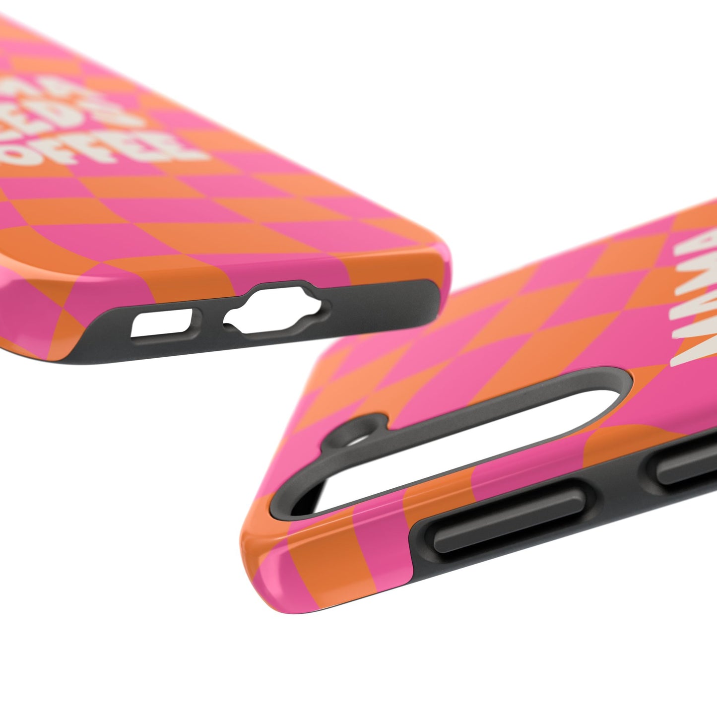 Fundas resistentes para teléfono "Mamá necesita café"