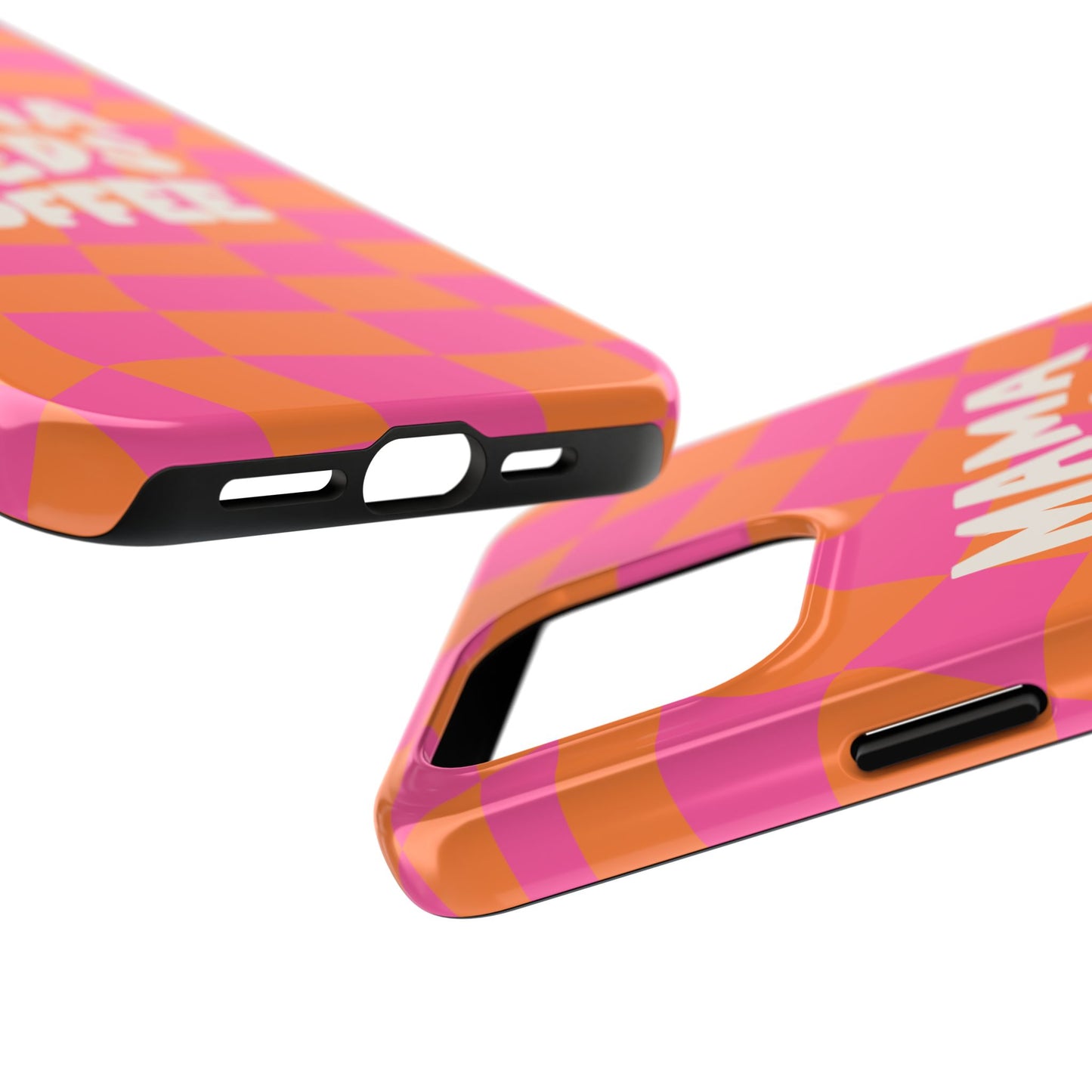 Fundas resistentes para teléfono "Mamá necesita café"