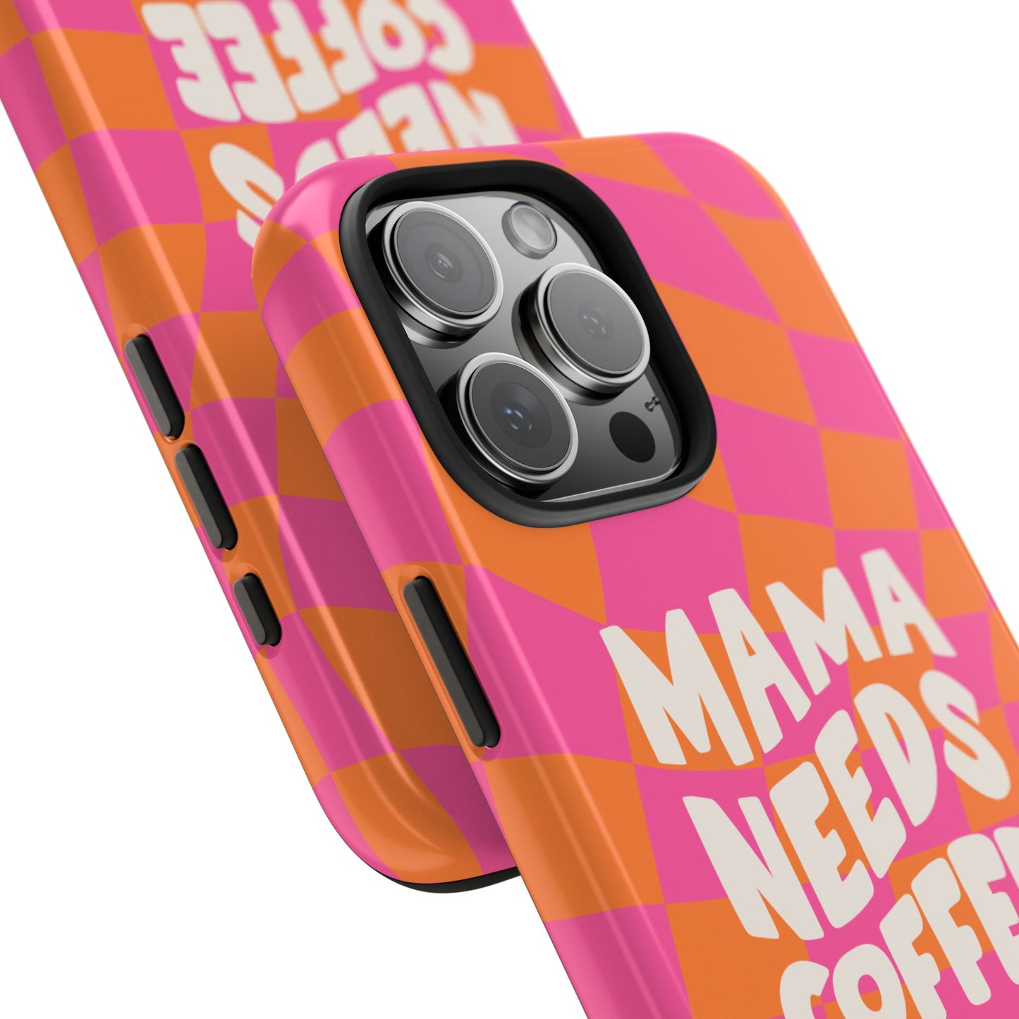 Fundas resistentes para teléfono "Mamá necesita café"