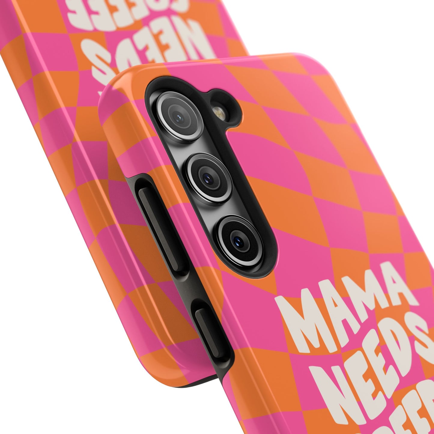 Fundas resistentes para teléfono "Mamá necesita café"