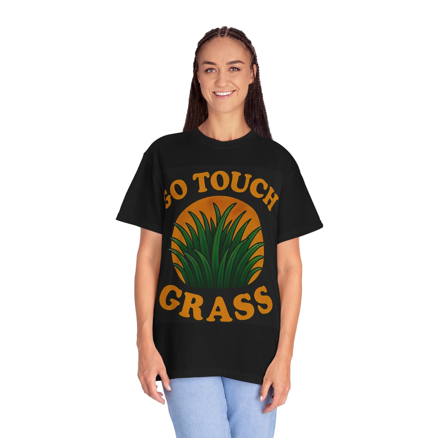 Go Touch Grass Unisex Shirt – Offline Humor Graphic Tee