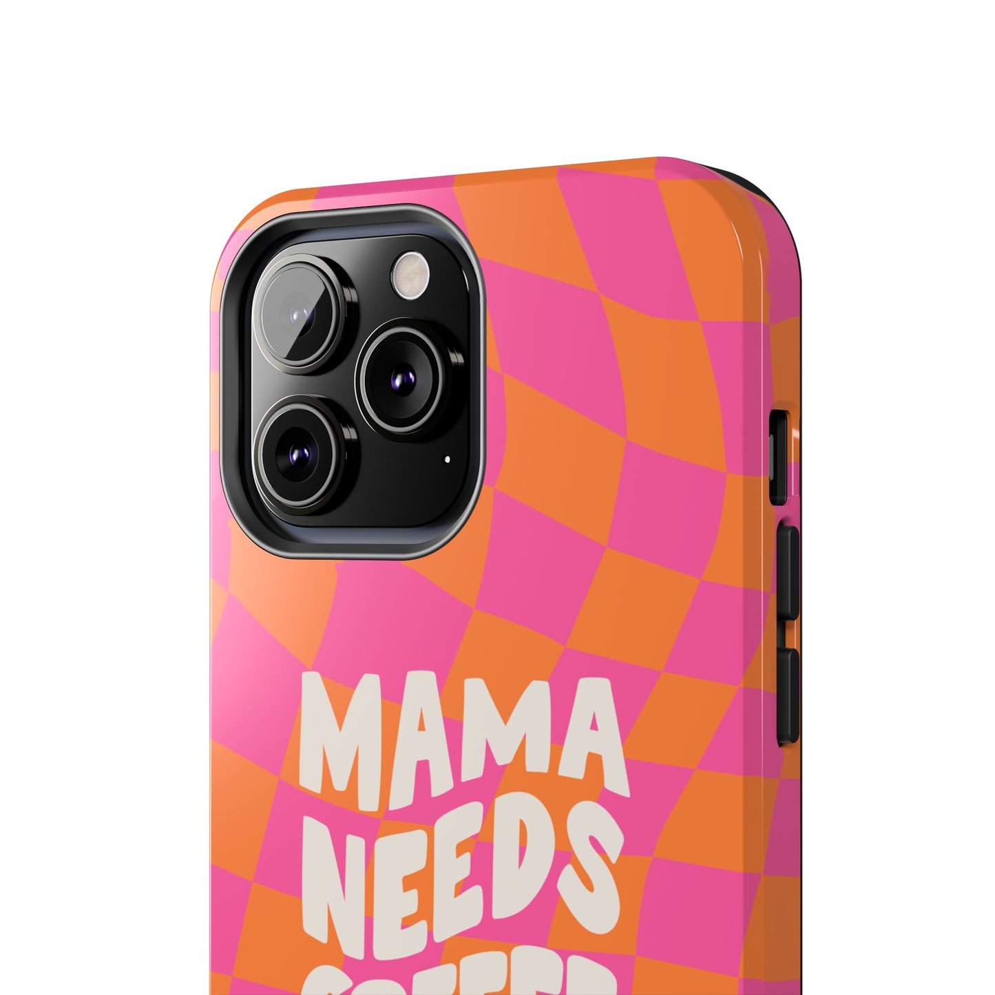 Fundas resistentes para teléfono "Mamá necesita café"