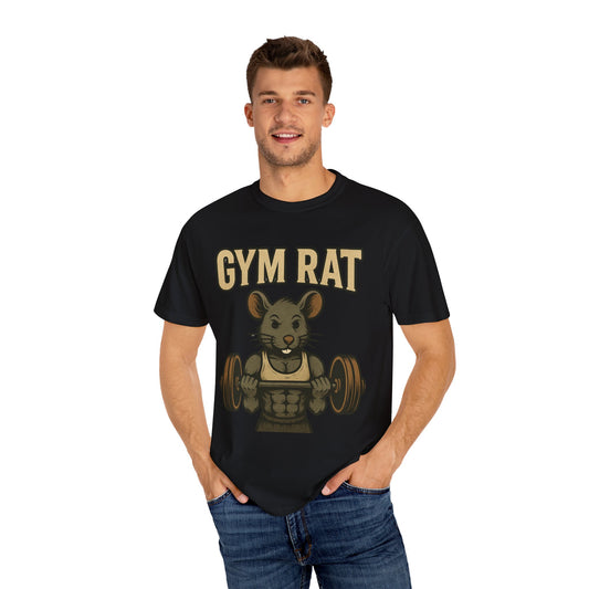 Gym Rat T-Shirt – Funny Fitness Animal Tee for Workout Lovers & Lifters