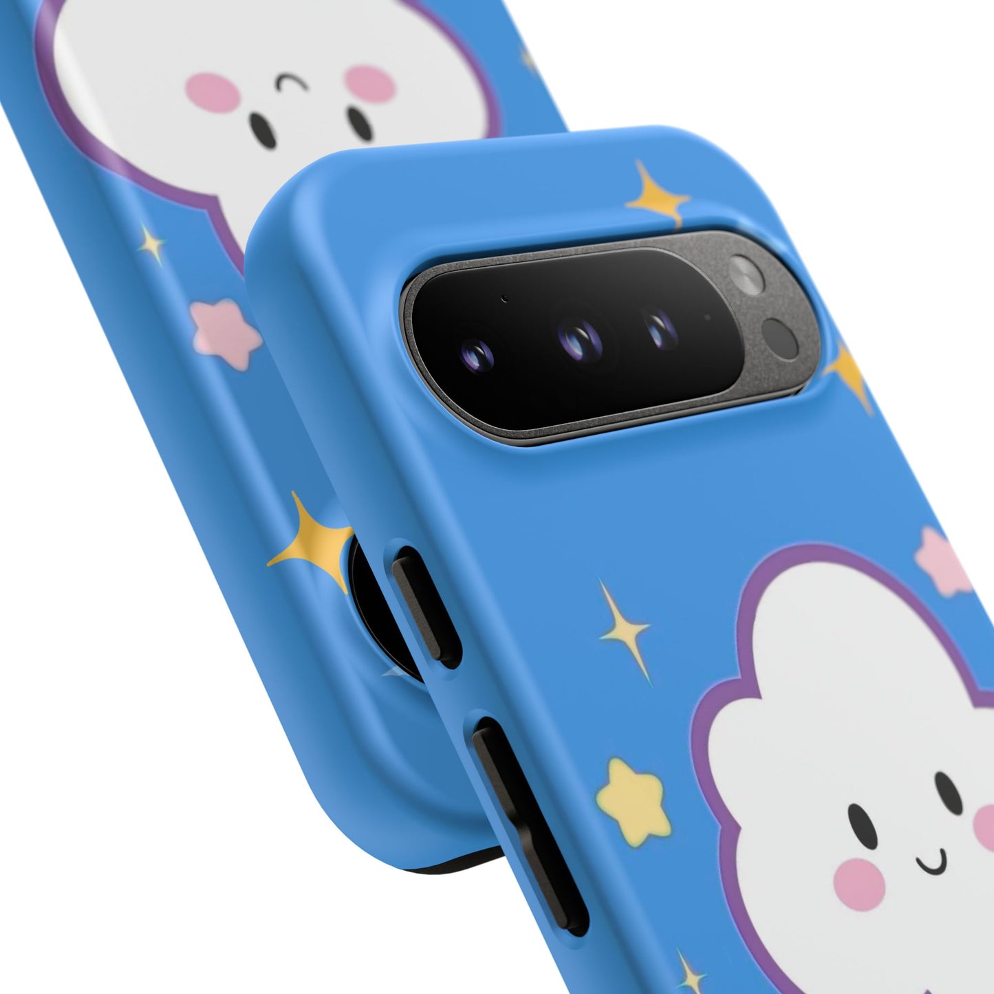 Cute Cloud & Rainbow Phone Case - Tough & Adorable Cover for Kids and Adults