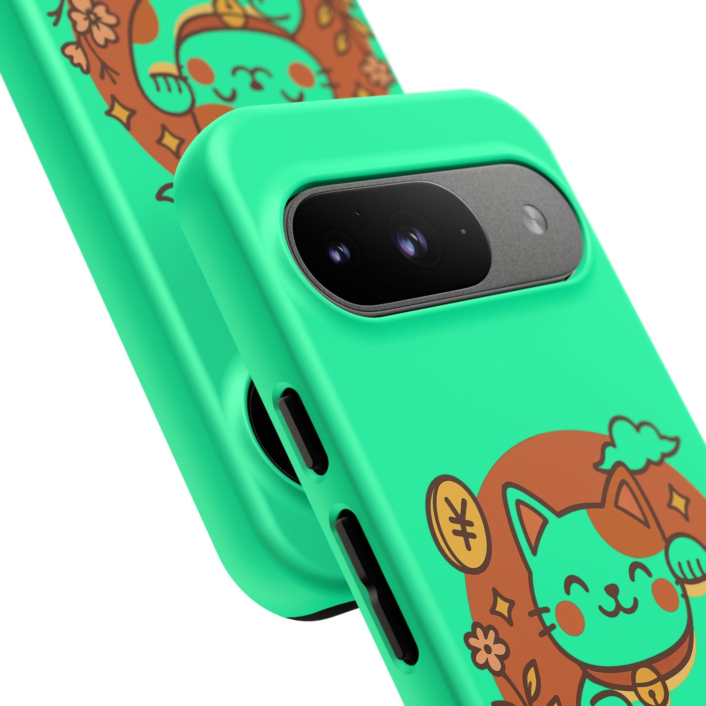 Japanese Kawaii Lucky Cat Protective Phone Case