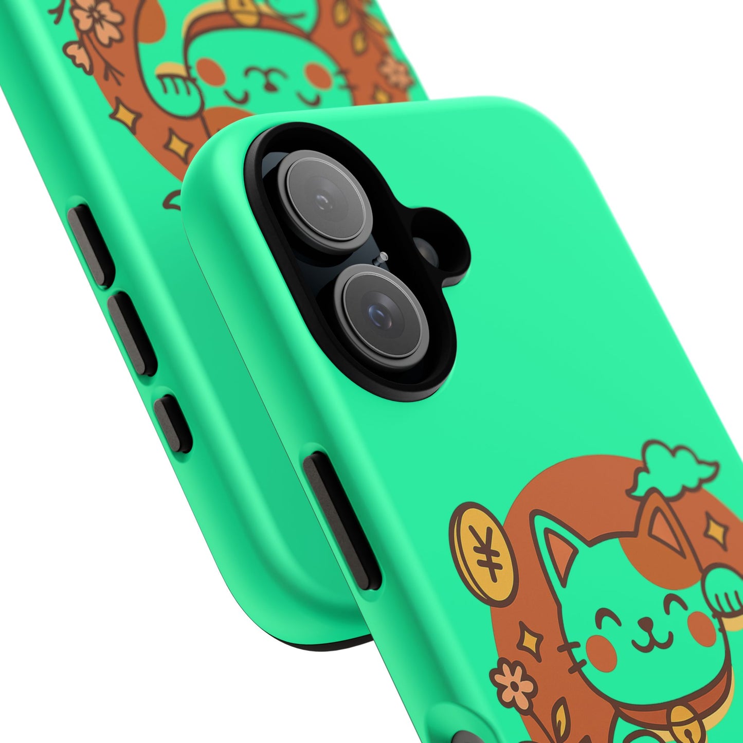 Japanese Kawaii Lucky Cat Protective Phone Case