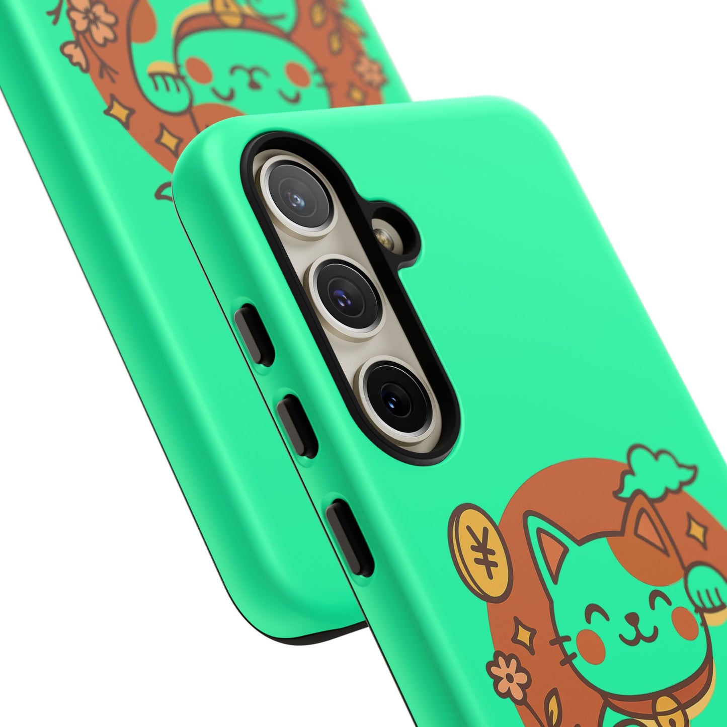 Japanese Kawaii Lucky Cat Protective Phone Case