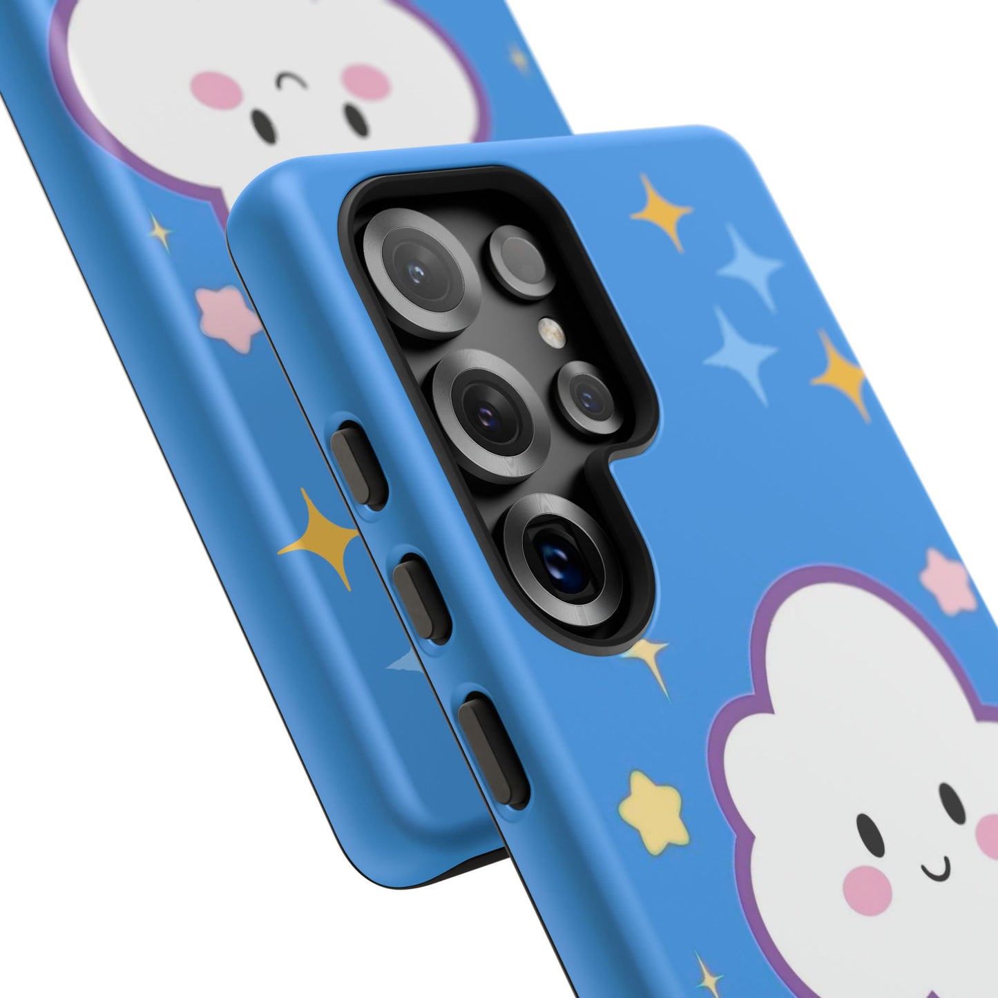 Cute Cloud & Rainbow Phone Case - Tough & Adorable Cover for Kids and Adults