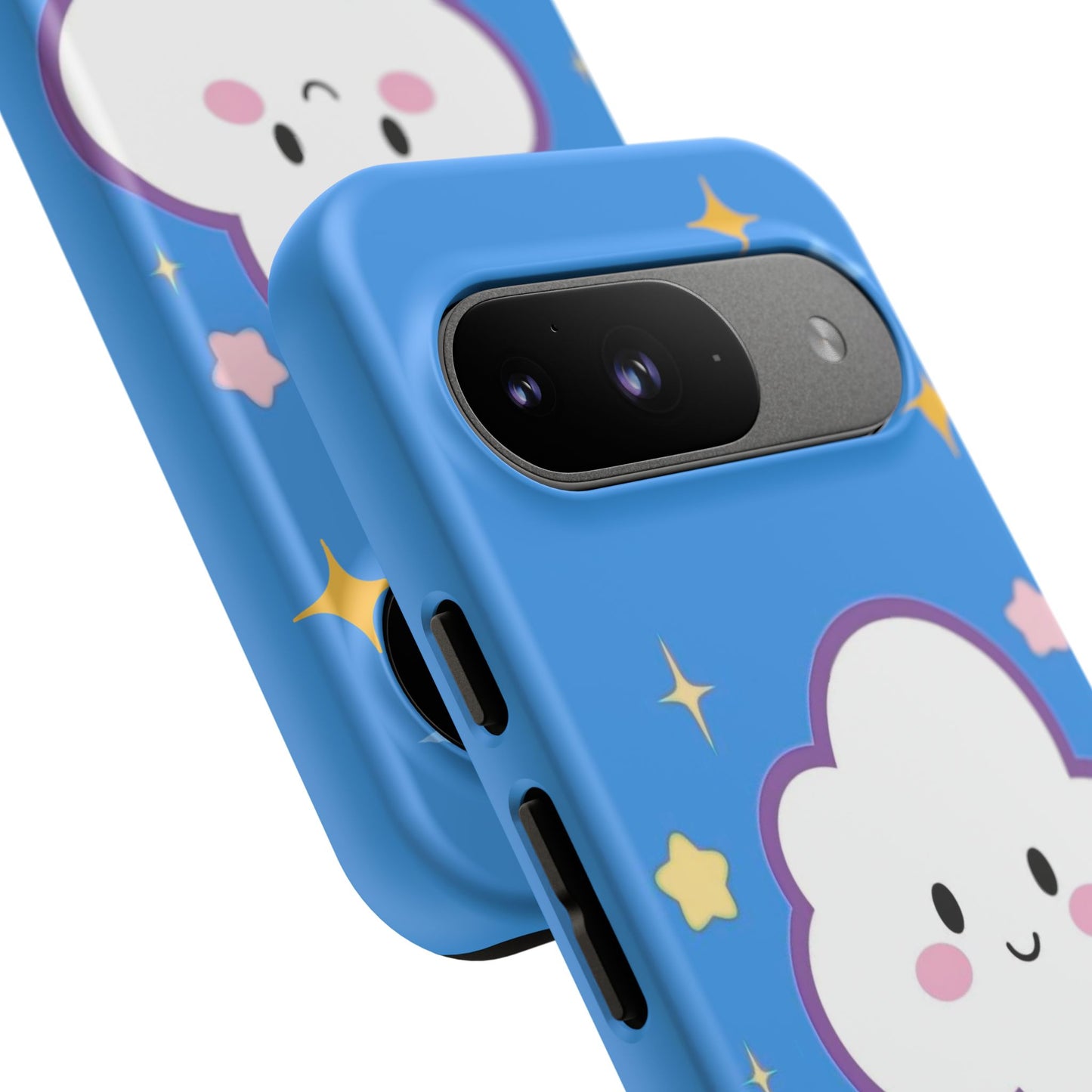 Cute Cloud & Rainbow Phone Case - Tough & Adorable Cover for Kids and Adults