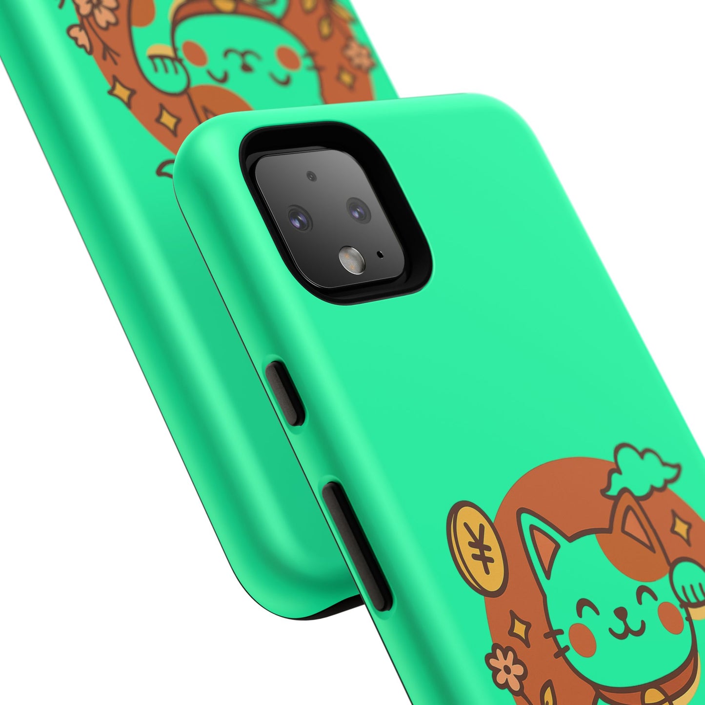 Japanese Kawaii Lucky Cat Protective Phone Case