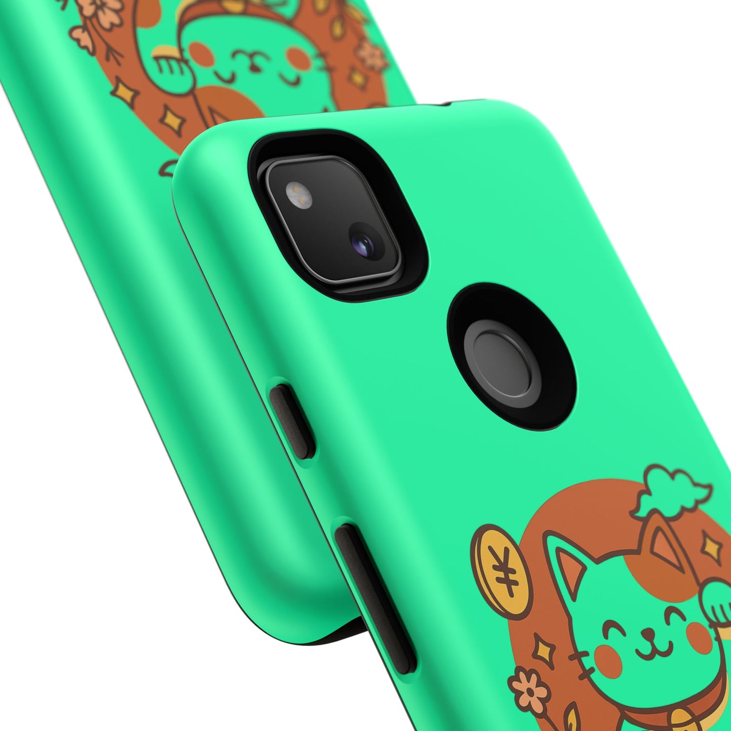 Japanese Kawaii Lucky Cat Protective Phone Case