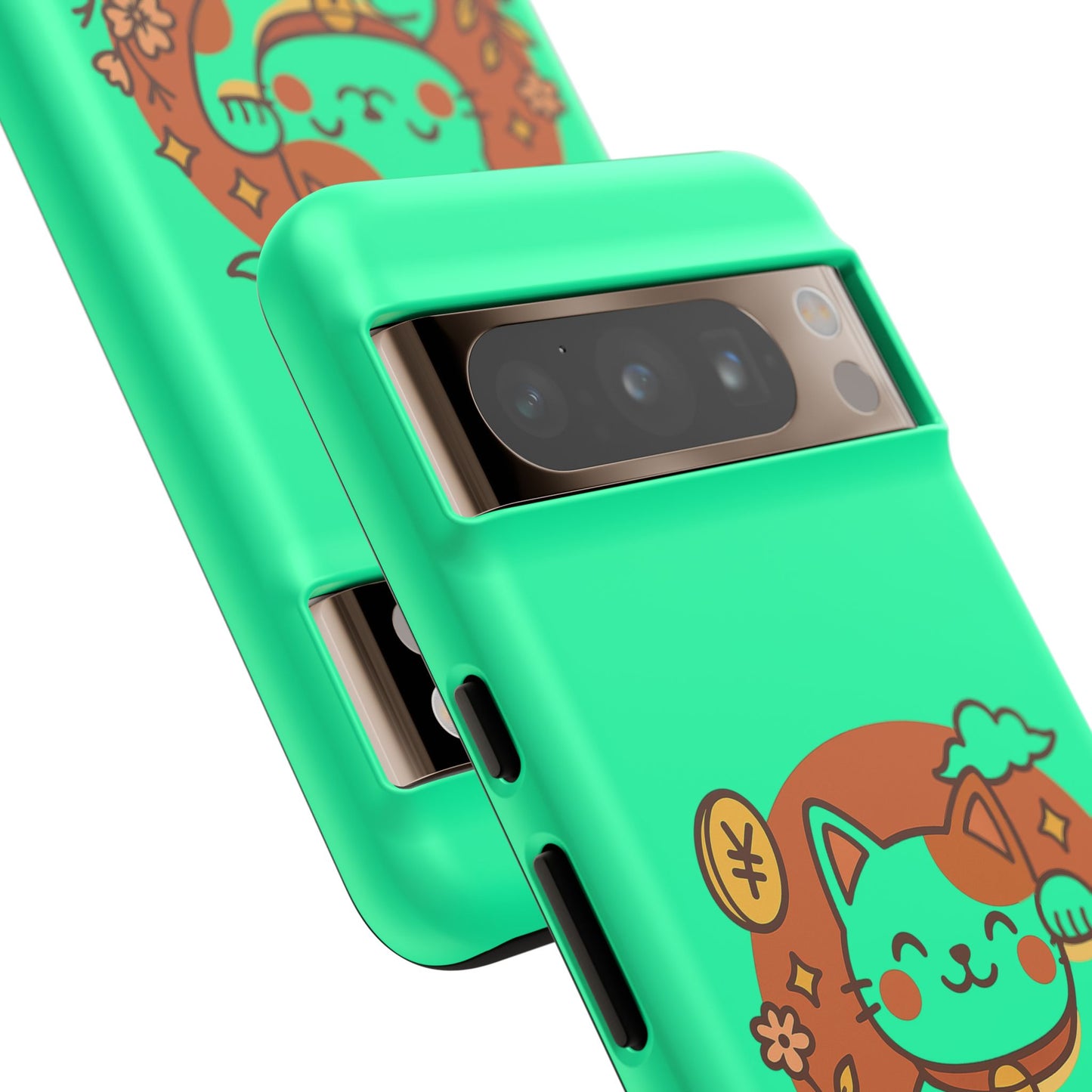 Japanese Kawaii Lucky Cat Protective Phone Case
