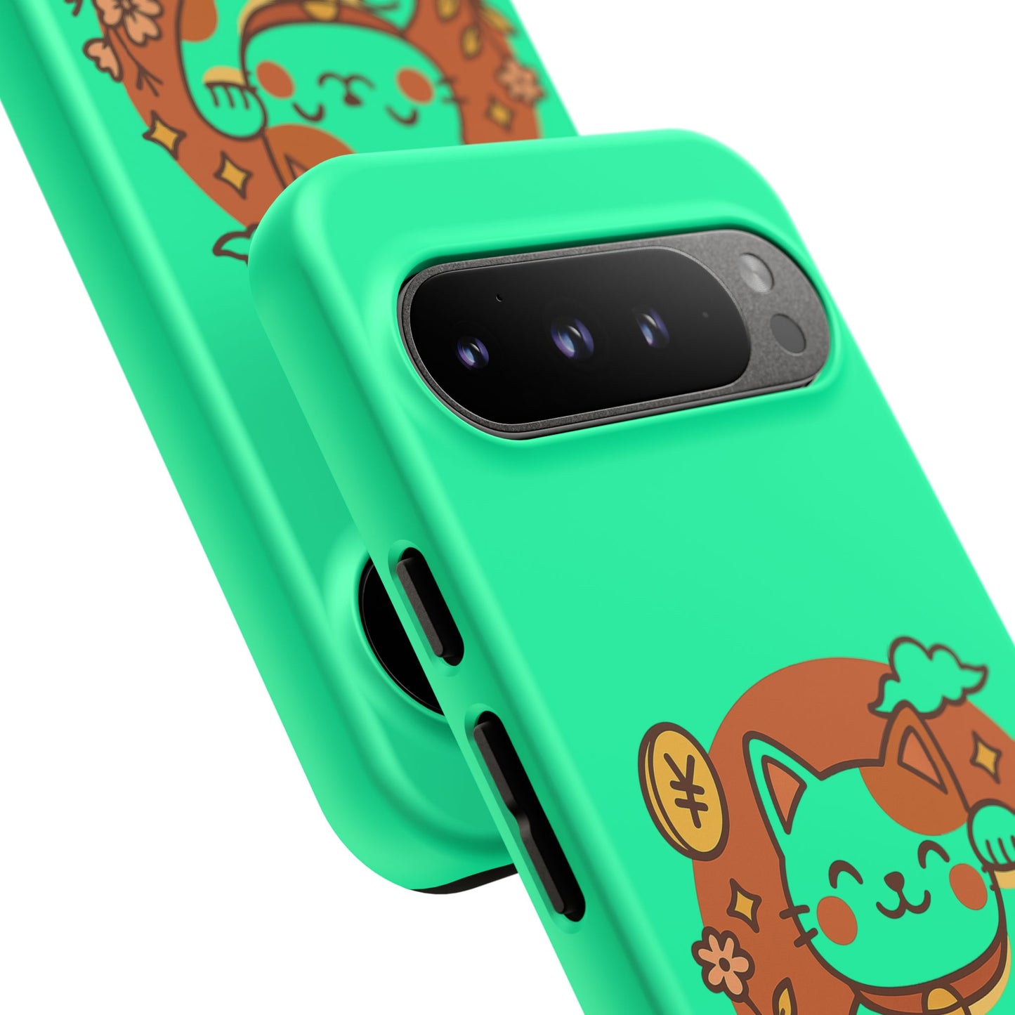 Japanese Kawaii Lucky Cat Protective Phone Case