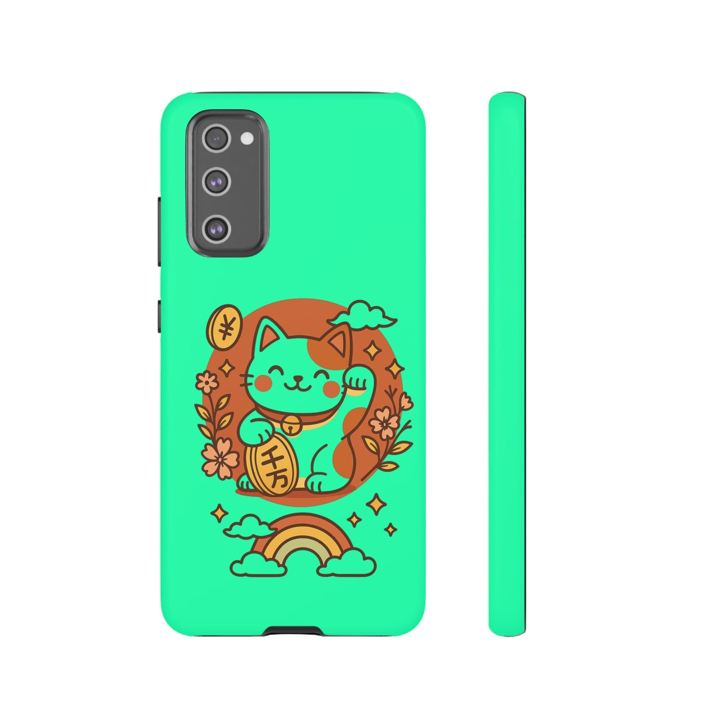 Japanese Kawaii Lucky Cat Protective Phone Case