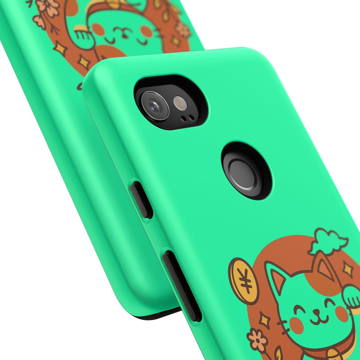 Japanese Kawaii Lucky Cat Protective Phone Case