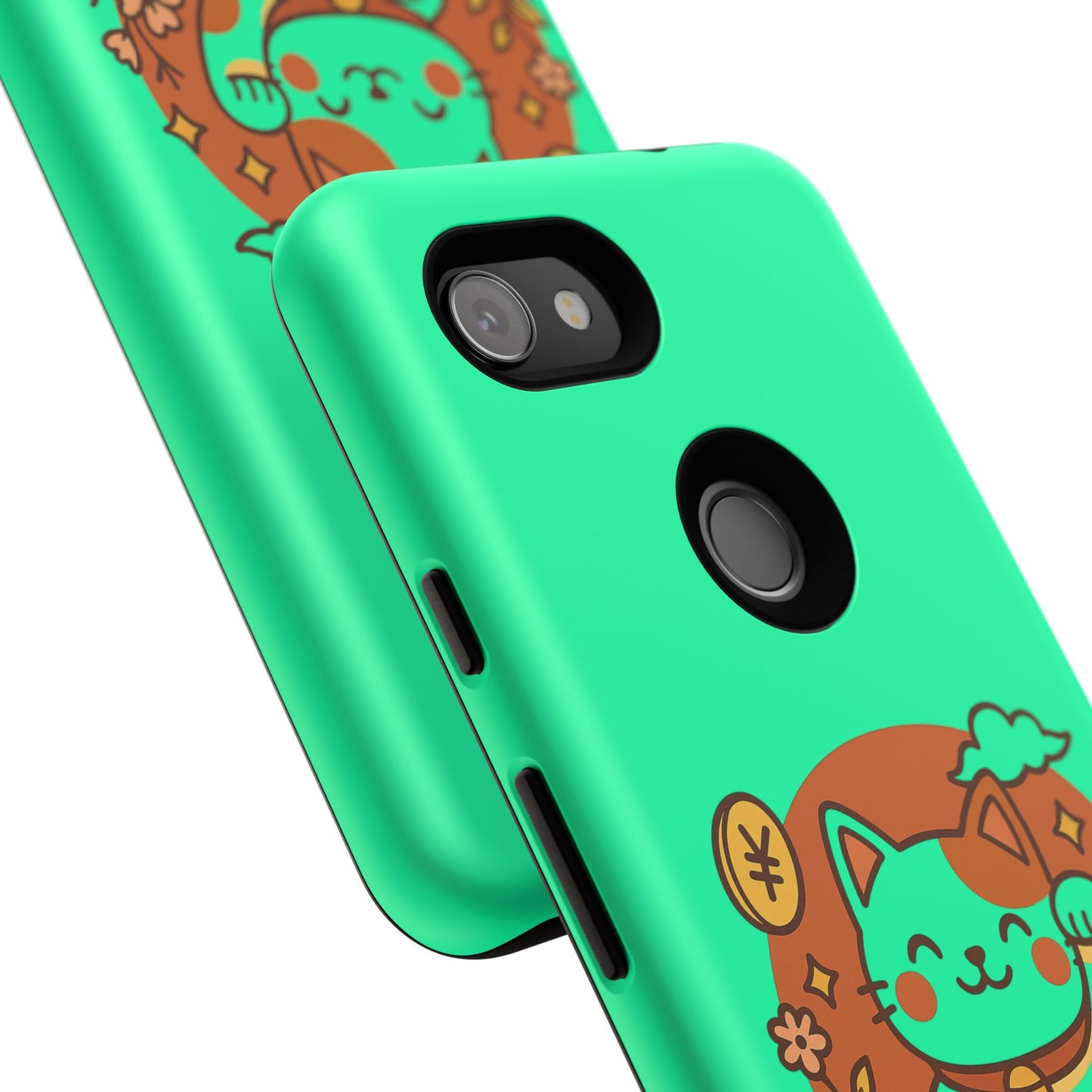 Japanese Kawaii Lucky Cat Protective Phone Case