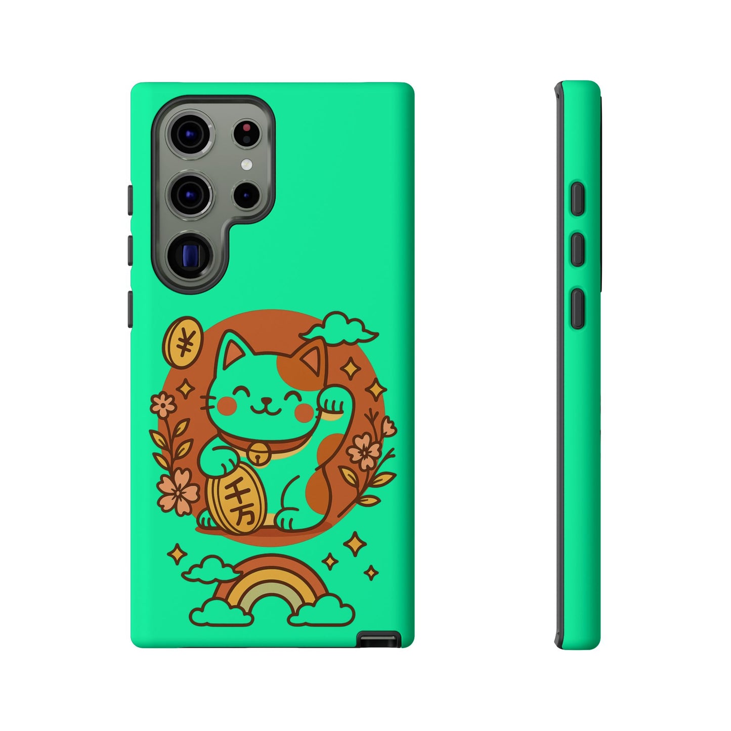 Japanese Kawaii Lucky Cat Protective Phone Case