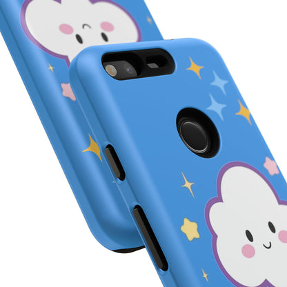 Cute Cloud & Rainbow Phone Case - Tough & Adorable Cover for Kids and Adults