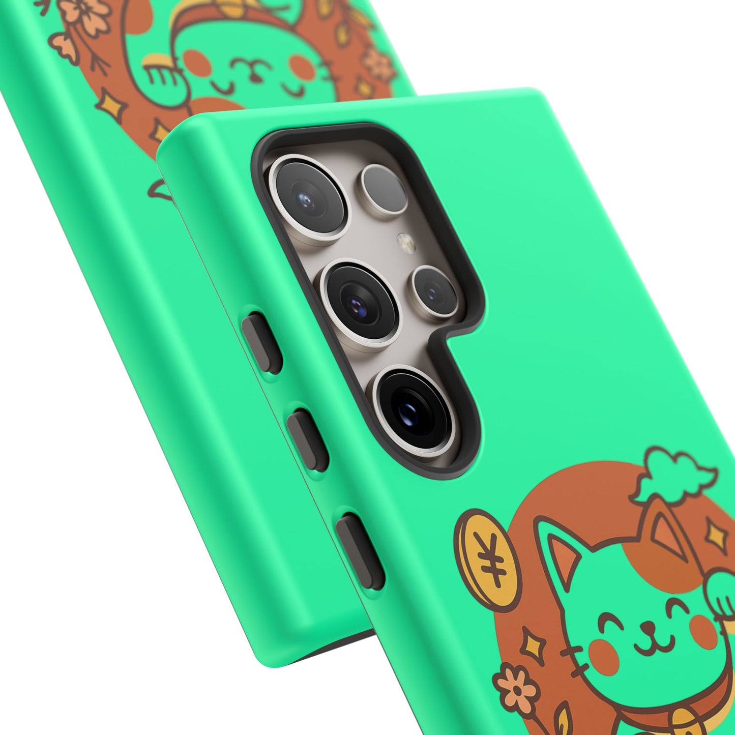 Japanese Kawaii Lucky Cat Protective Phone Case