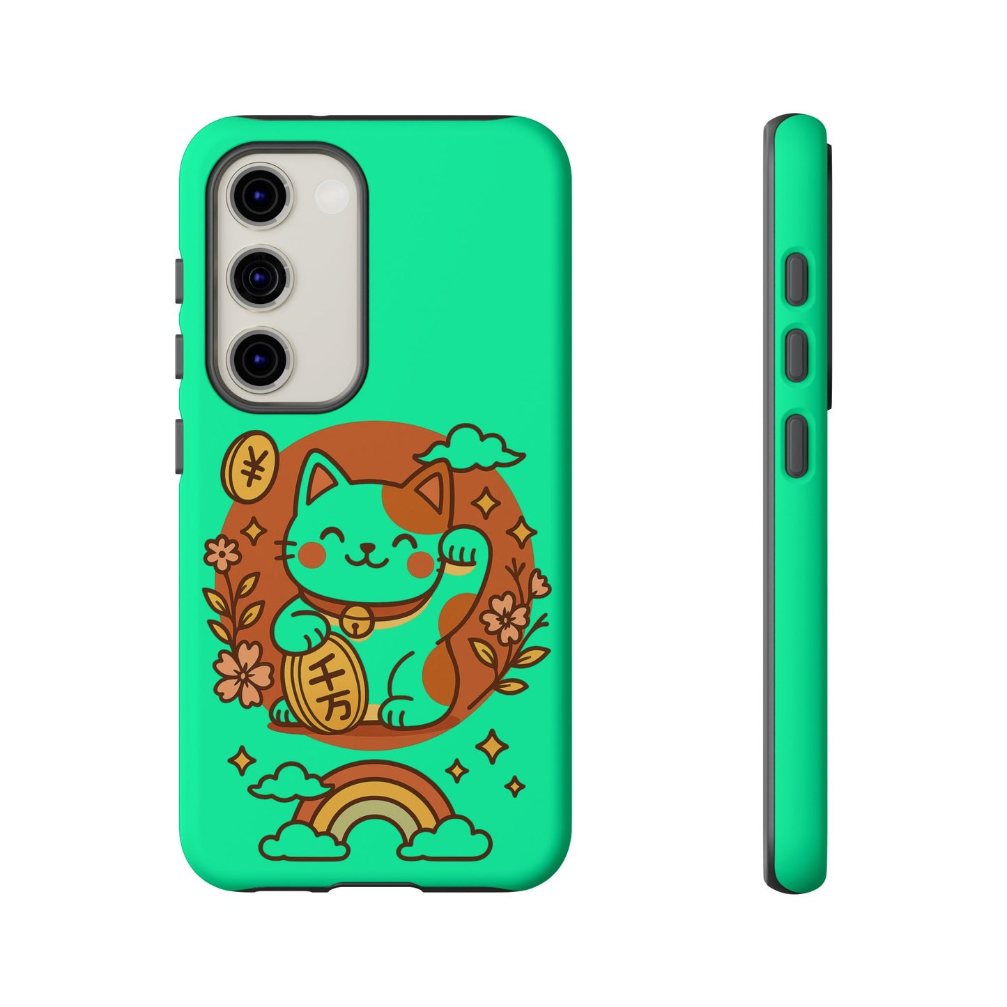 Japanese Kawaii Lucky Cat Protective Phone Case