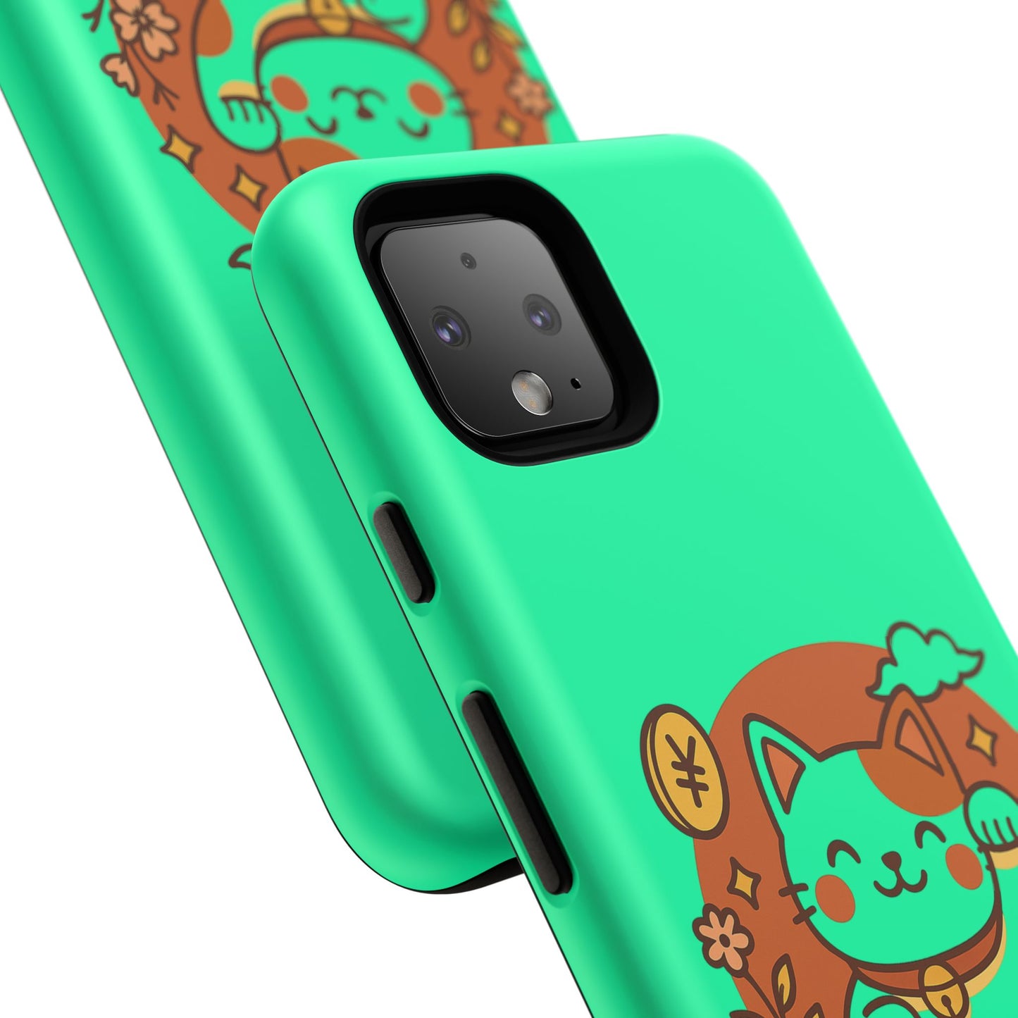 Japanese Kawaii Lucky Cat Protective Phone Case
