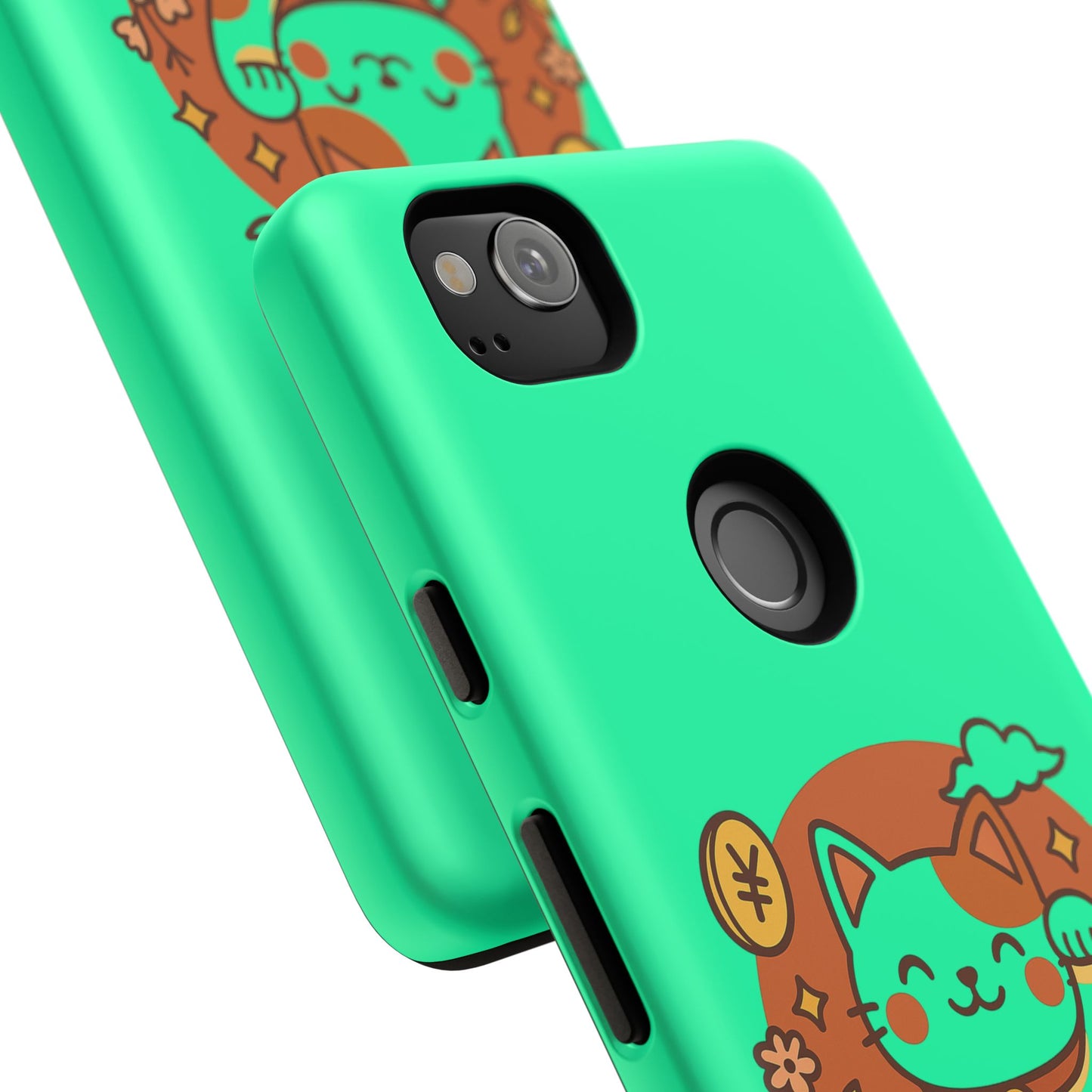 Japanese Kawaii Lucky Cat Protective Phone Case