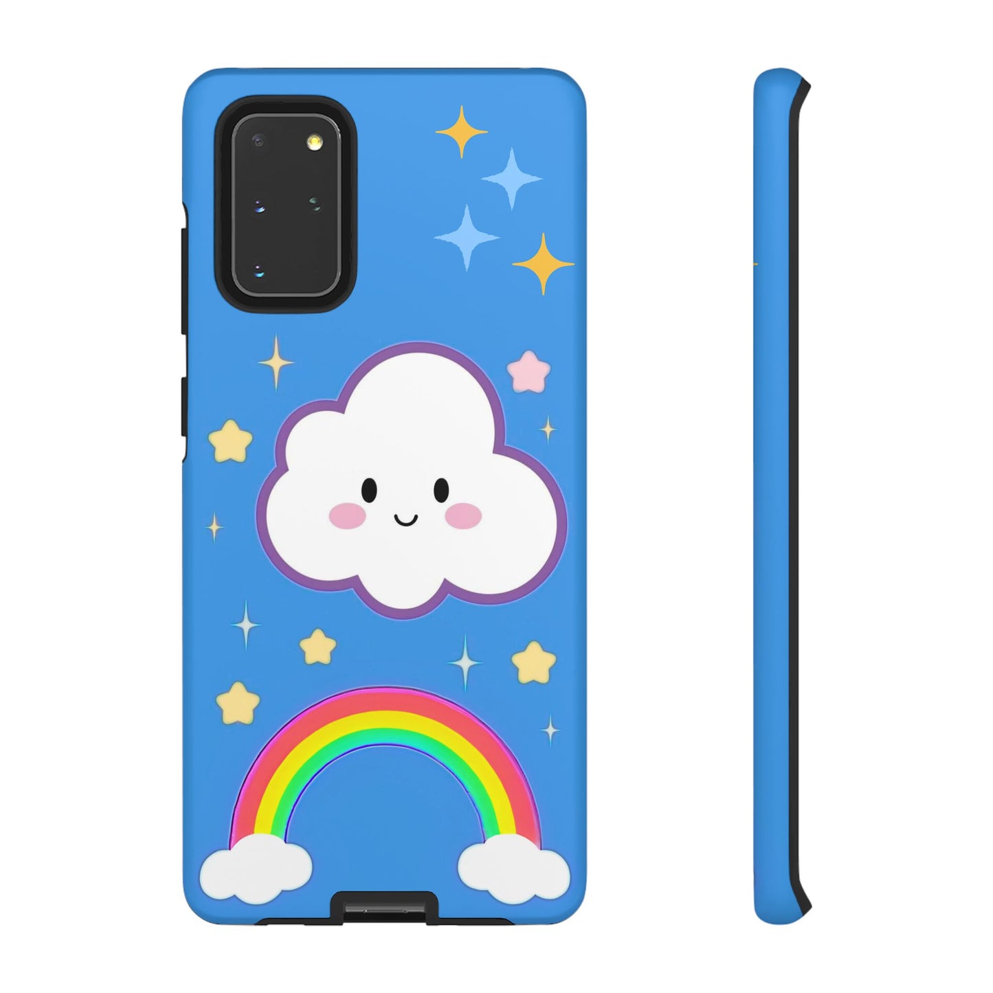 Cute Cloud & Rainbow Phone Case - Tough & Adorable Cover for Kids and Adults