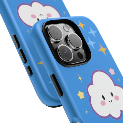 Cute Cloud & Rainbow Phone Case - Tough & Adorable Cover for Kids and Adults