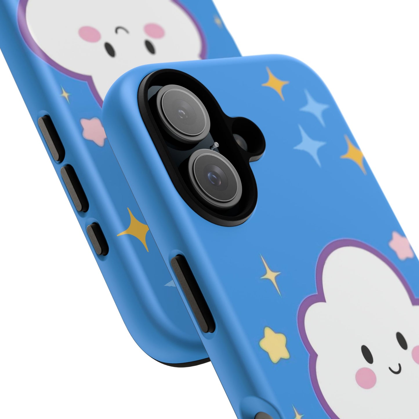 Cute Cloud & Rainbow Phone Case - Tough & Adorable Cover for Kids and Adults