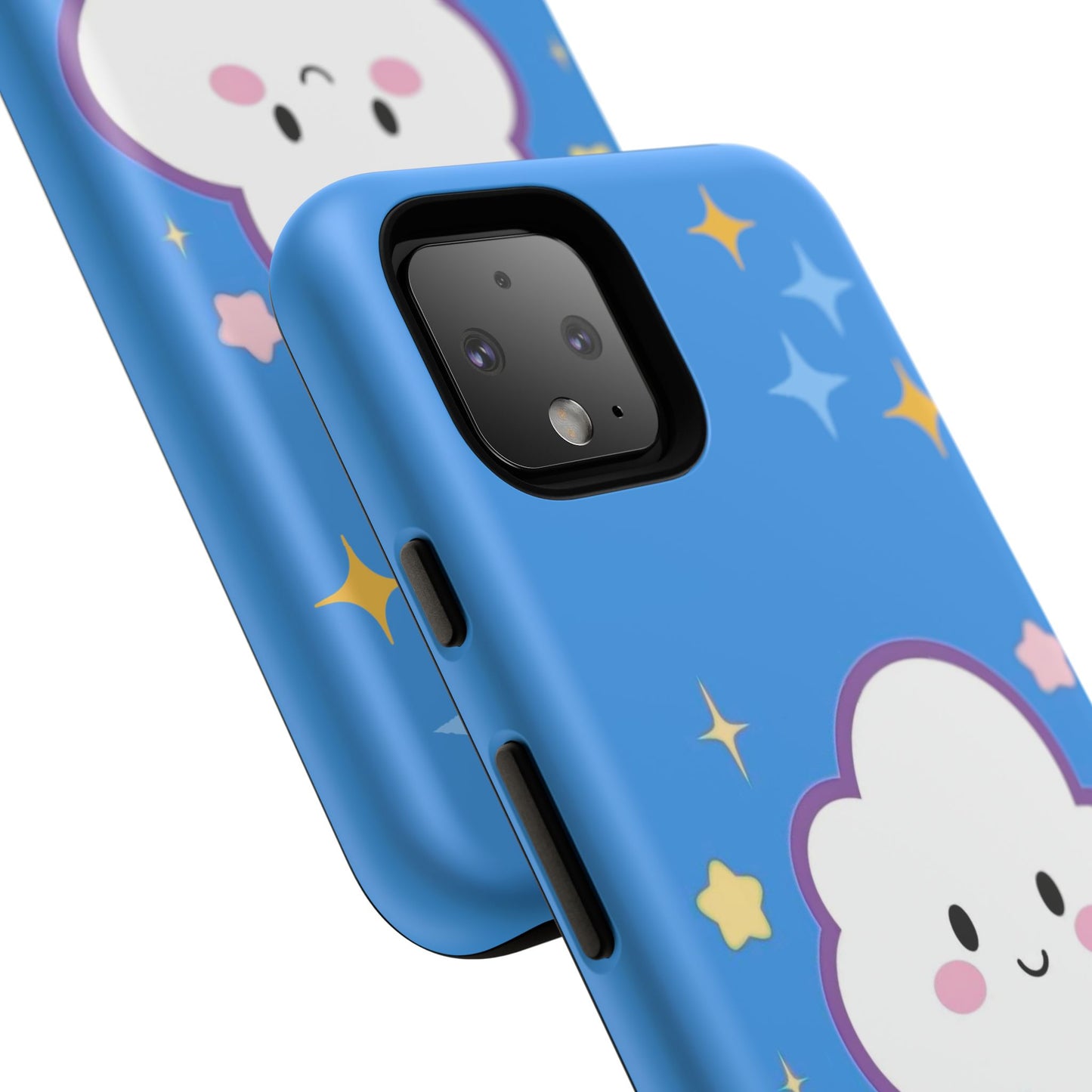Cute Cloud & Rainbow Phone Case - Tough & Adorable Cover for Kids and Adults