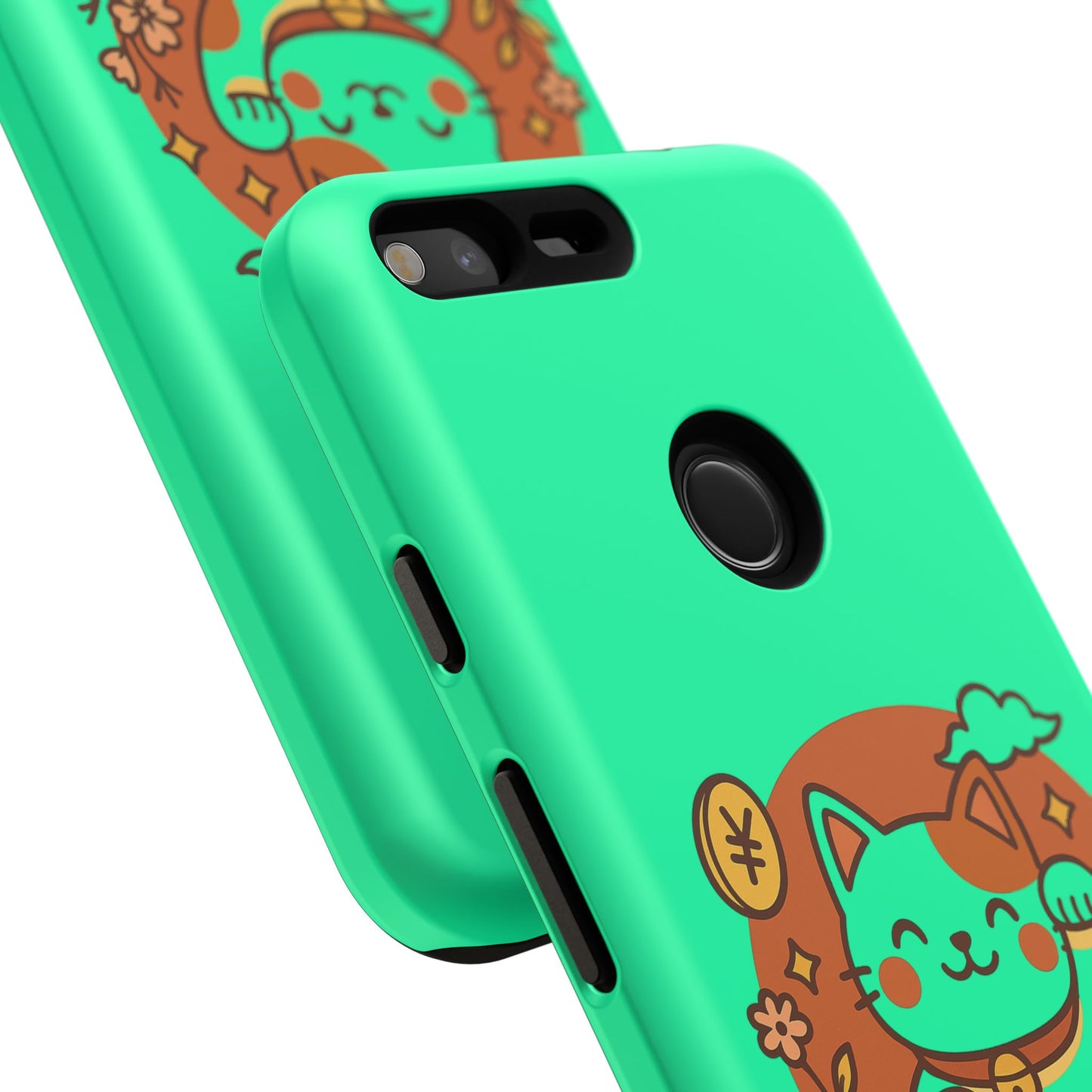 Japanese Kawaii Lucky Cat Protective Phone Case