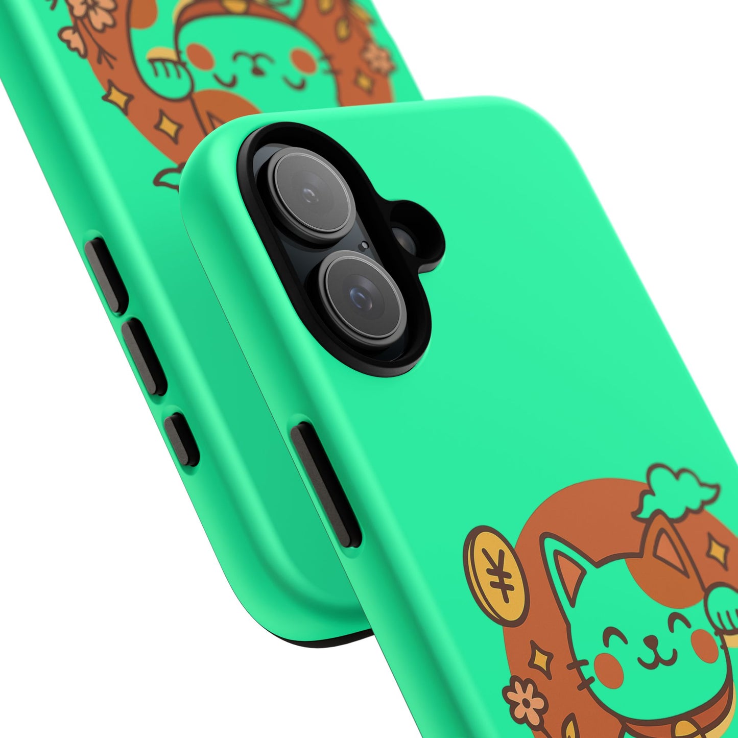 Japanese Kawaii Lucky Cat Protective Phone Case