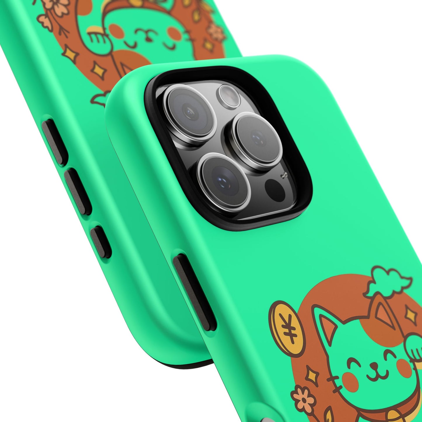 Japanese Kawaii Lucky Cat Protective Phone Case