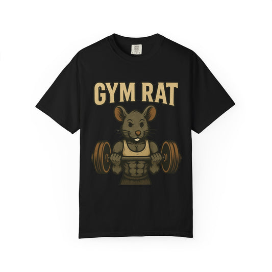 Gym Rat T-Shirt – Funny Fitness Animal Tee for Workout Lovers & Lifters