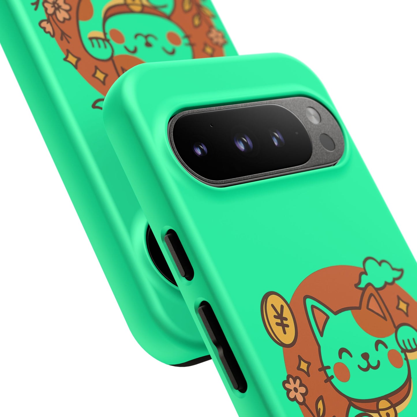 Japanese Kawaii Lucky Cat Protective Phone Case