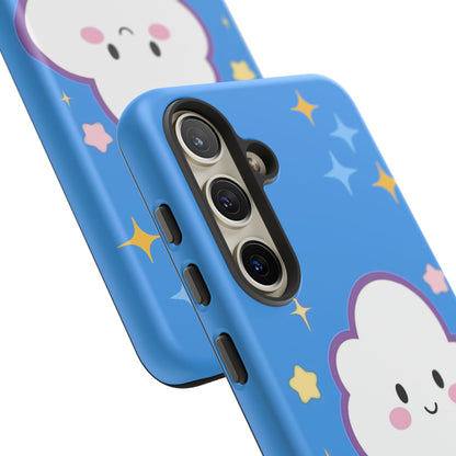 Cute Cloud & Rainbow Phone Case - Tough & Adorable Cover for Kids and Adults