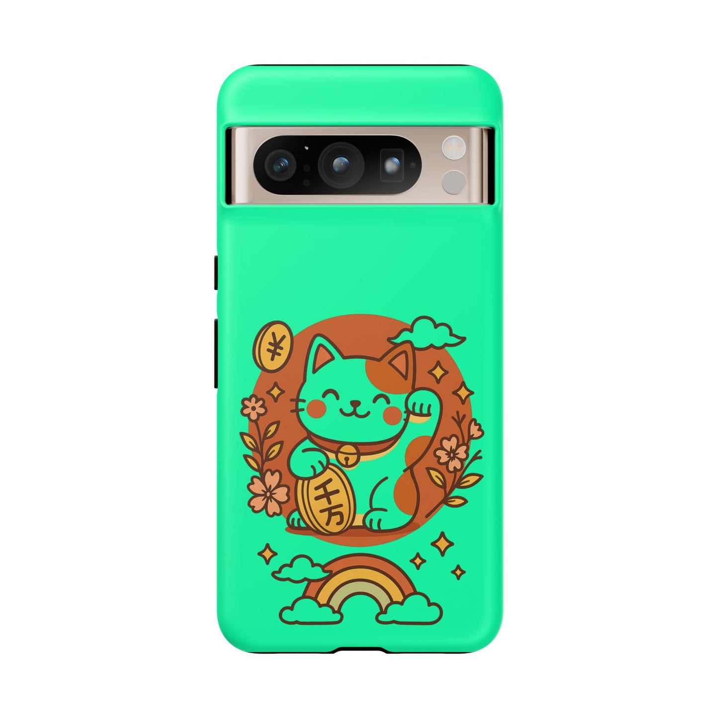 Japanese Kawaii Lucky Cat Protective Phone Case