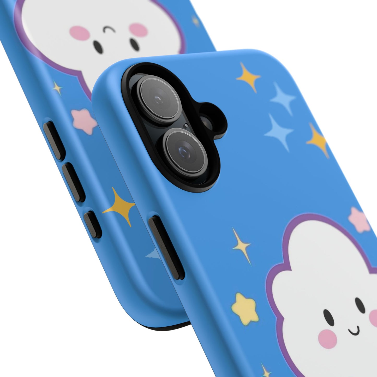 Cute Cloud & Rainbow Phone Case - Tough & Adorable Cover for Kids and Adults