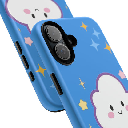 Cute Cloud & Rainbow Phone Case - Tough & Adorable Cover for Kids and Adults