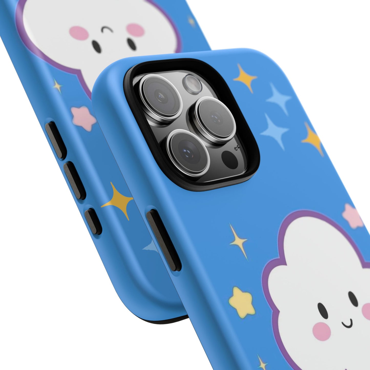 Cute Cloud & Rainbow Phone Case - Tough & Adorable Cover for Kids and Adults