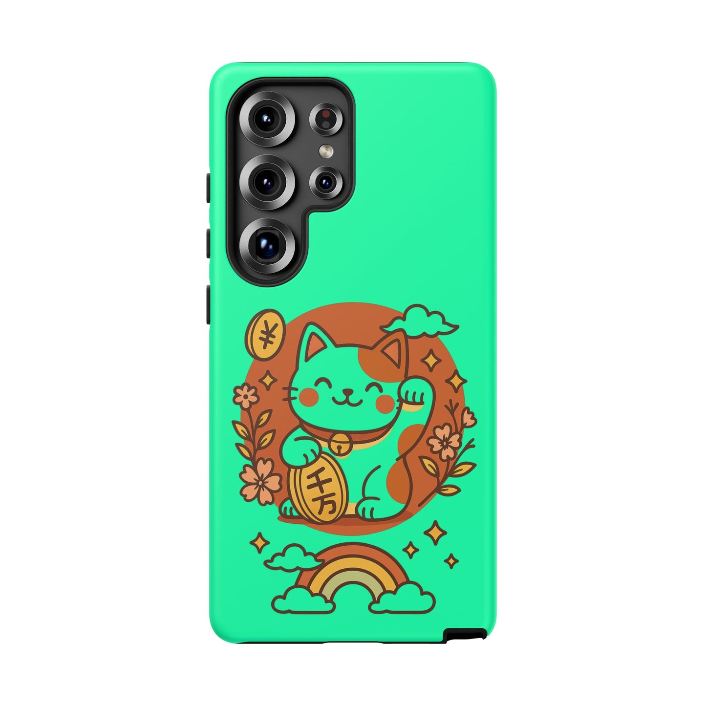 Japanese Kawaii Lucky Cat Protective Phone Case