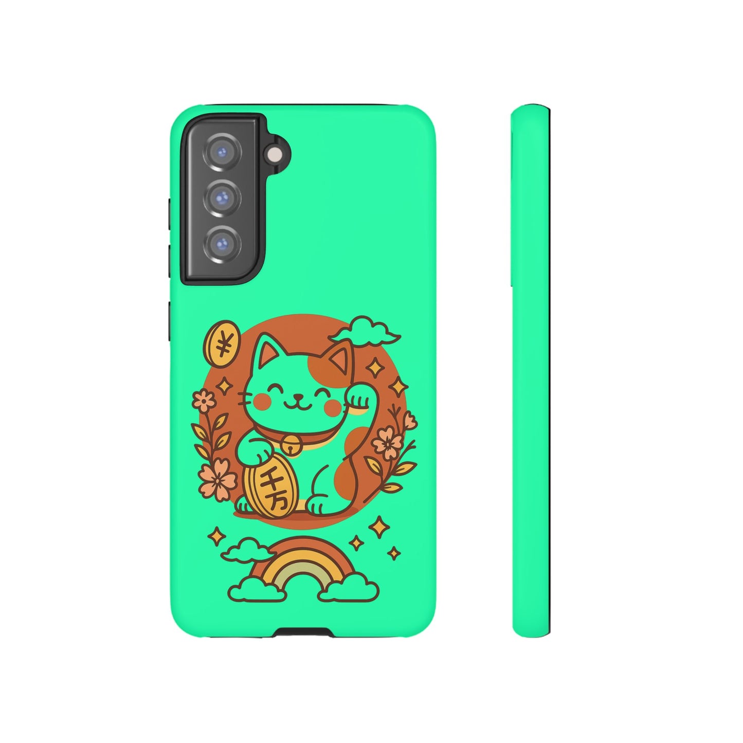 Japanese Kawaii Lucky Cat Protective Phone Case