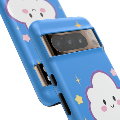 Cute Cloud & Rainbow Phone Case - Tough & Adorable Cover for Kids and Adults