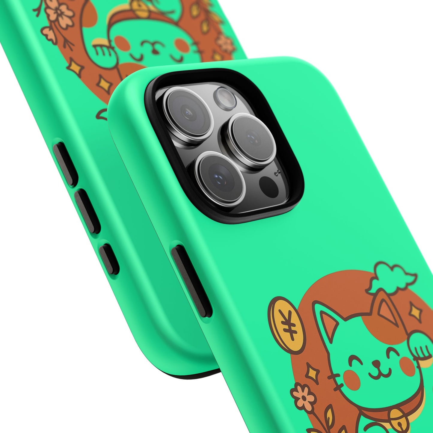 Japanese Kawaii Lucky Cat Protective Phone Case
