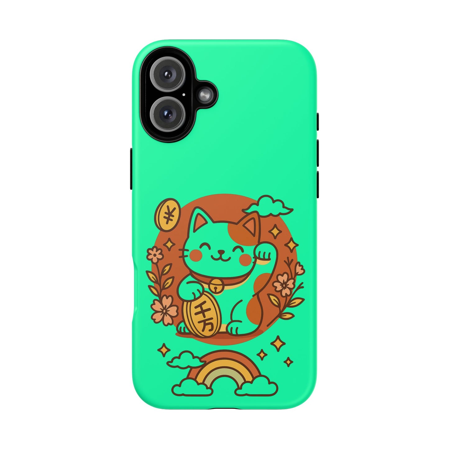 Japanese Kawaii Lucky Cat Protective Phone Case